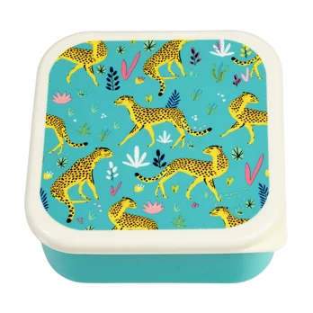 snack boxes (set of 3) - cheetah snack boxes (set of 3) - cheetah