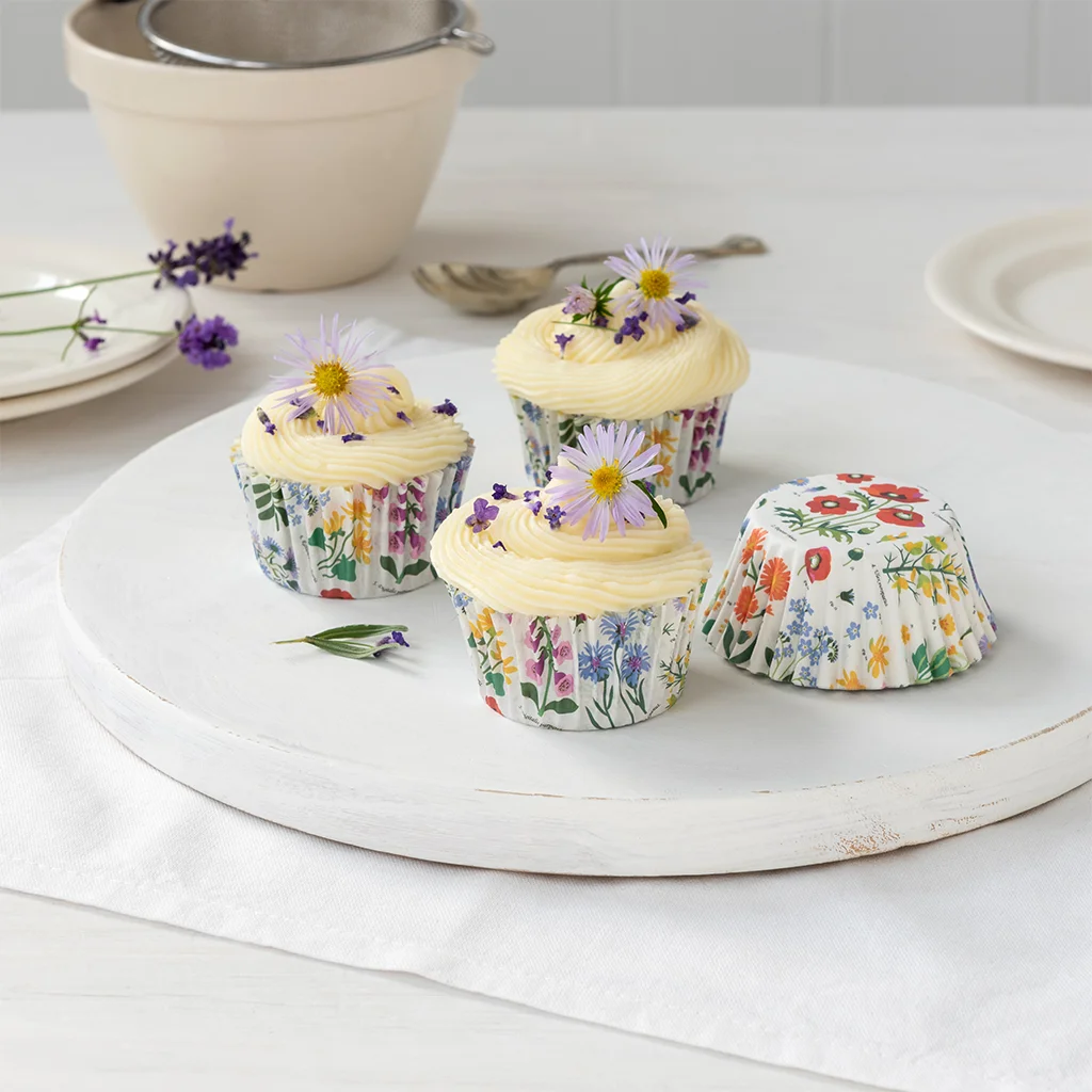 moule à cupcakes wild flowers (lot de 50)