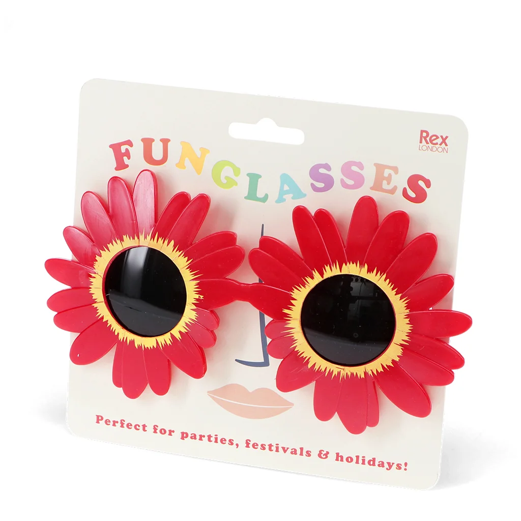 funglasses - tournesol rouge