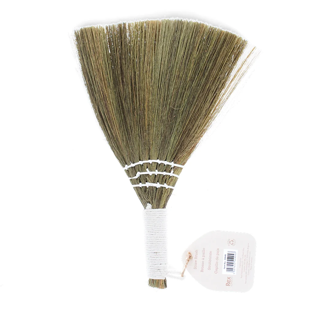 straw table brush