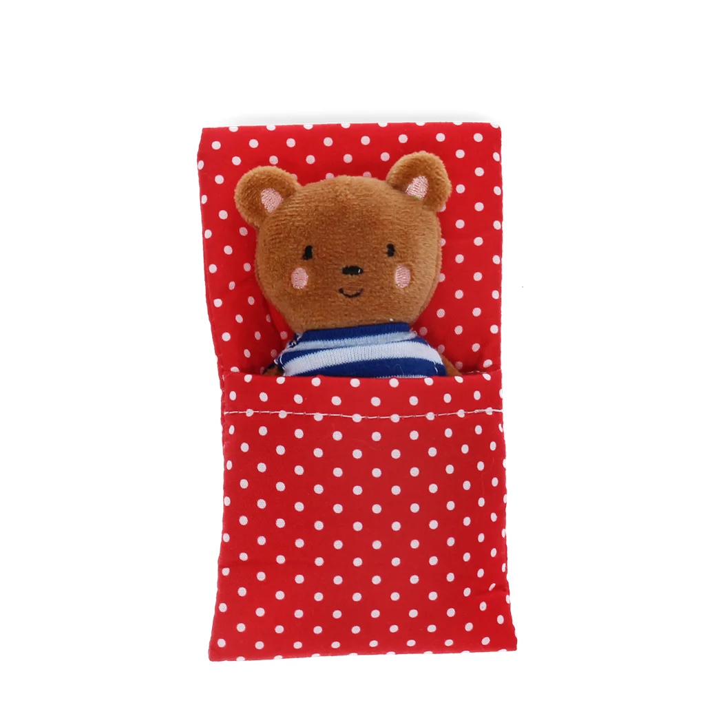 mini bear in a little box - soft toy