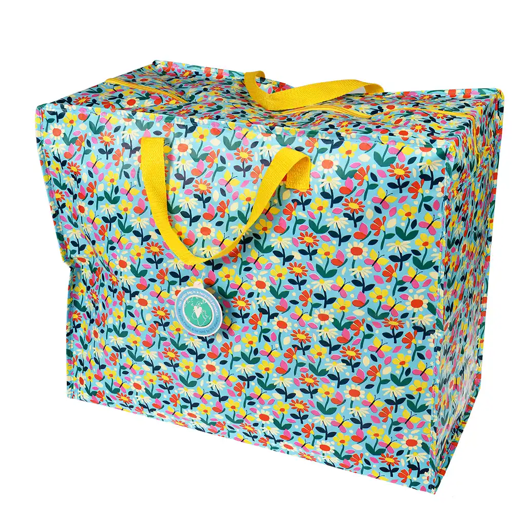 bolso jumbo de almacenamiento butterfly garden