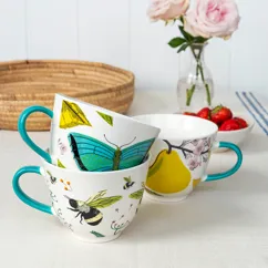 large new bone china mug (550ml) - pear large new bone china mug (550ml) - pear