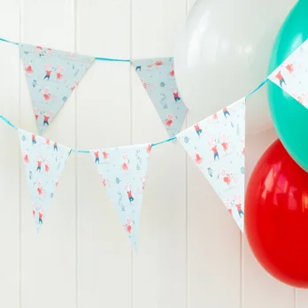 paper bunting (3 metres) - mouse ballet paper bunting (3 metres) - mouse ballet