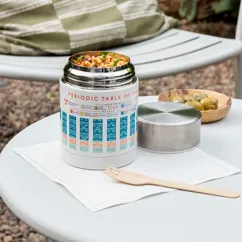stainless steel food flask - periodic table stainless steel food flask - periodic table