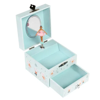 musical jewellery box - mouse ballet musical jewellery box - mouse ballet
