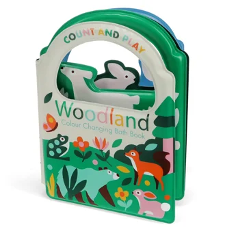 colour changing bath book - woodland colour changing bath book - woodland