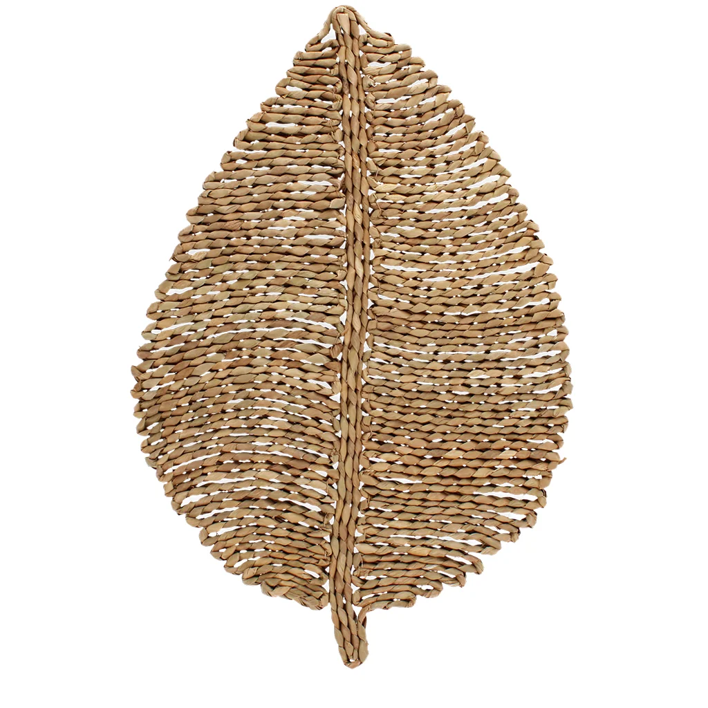 seagrass placemat - leaf