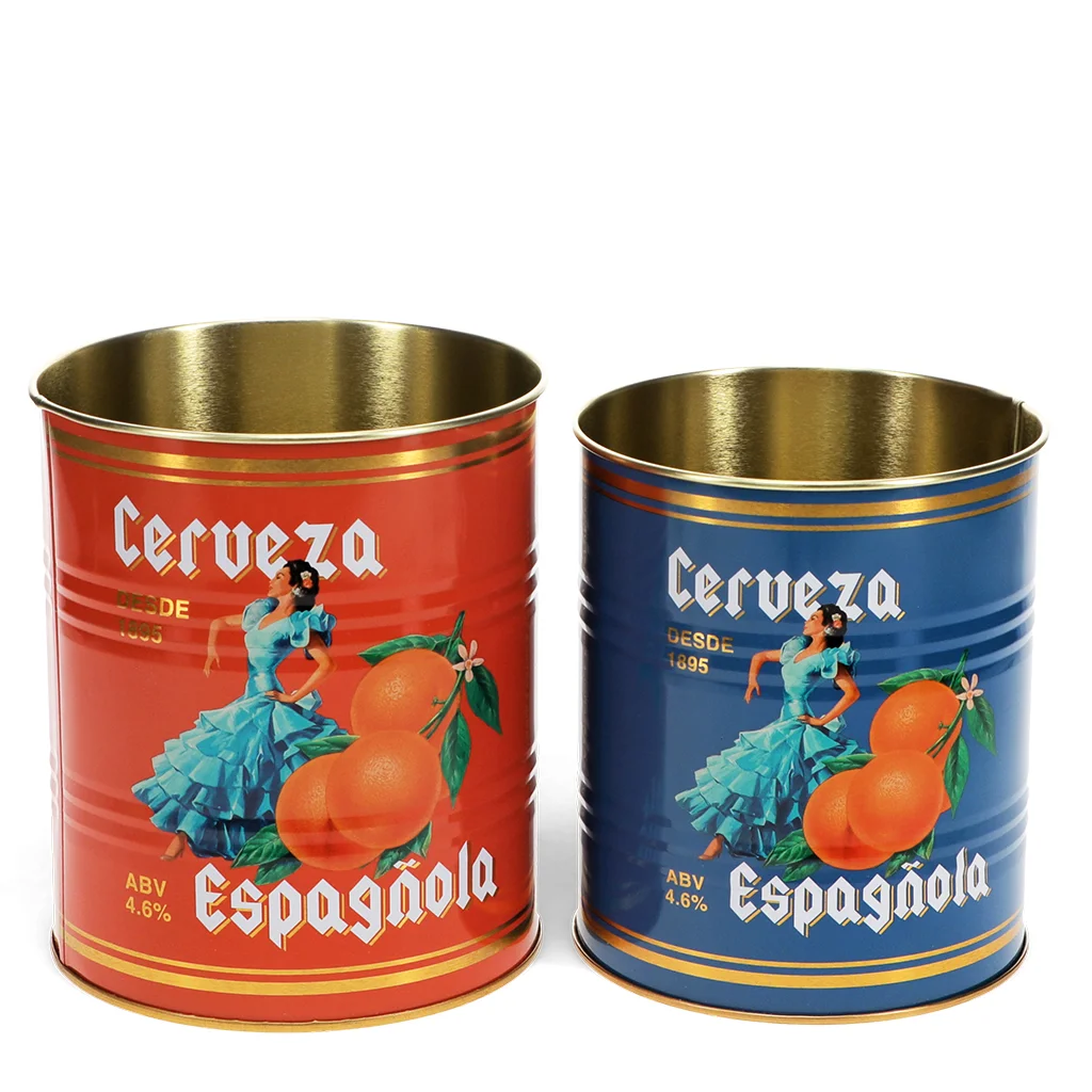 boîtes de conservation (lot de 2) - cerveza española