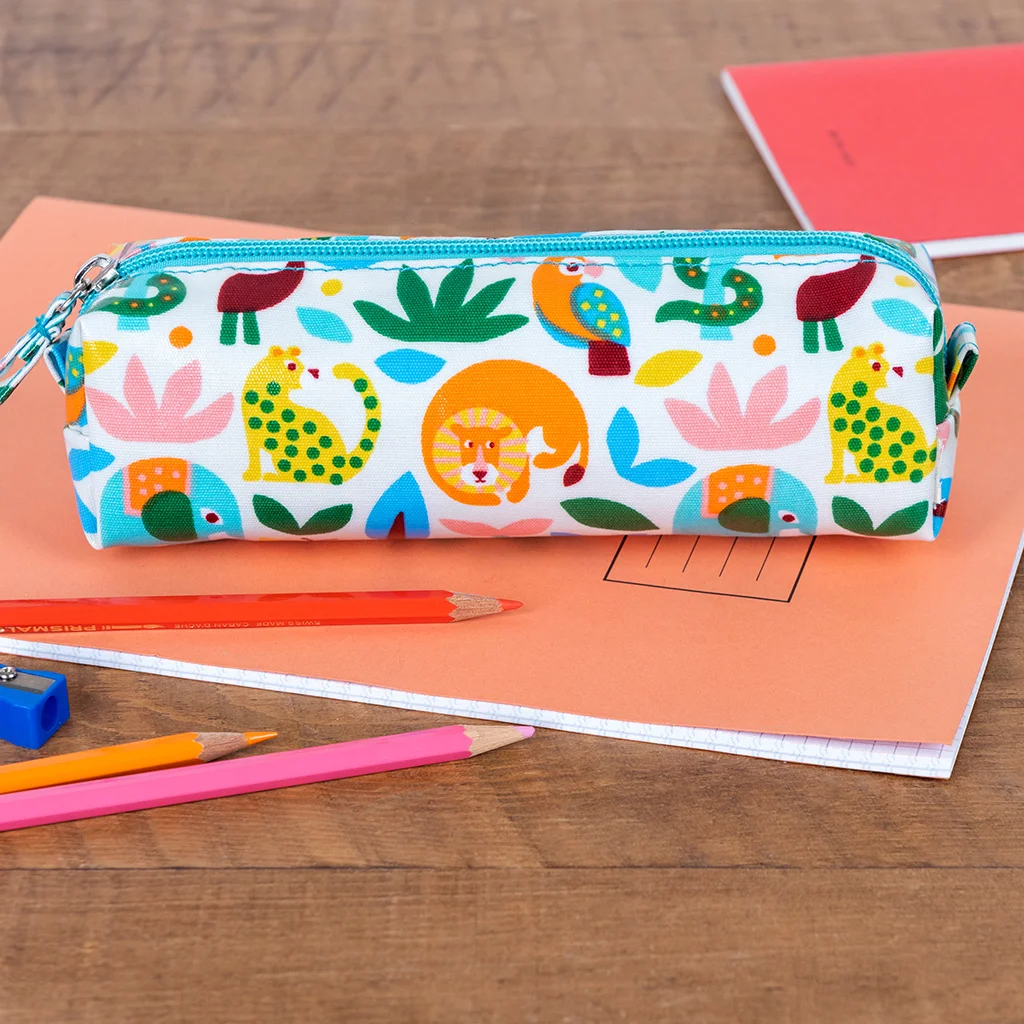 estuche escolar wild wonders