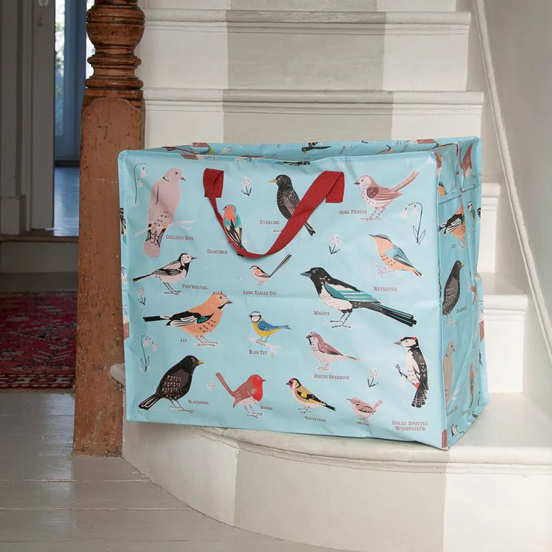 sac de rangement jumbo "garden birds"