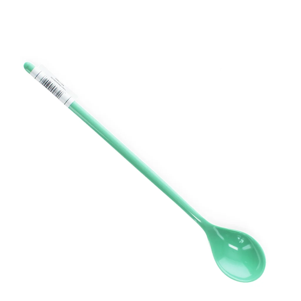 melamine long-handled spoon - pistachio