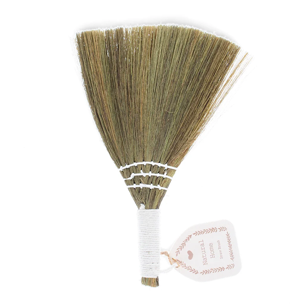 straw table brush