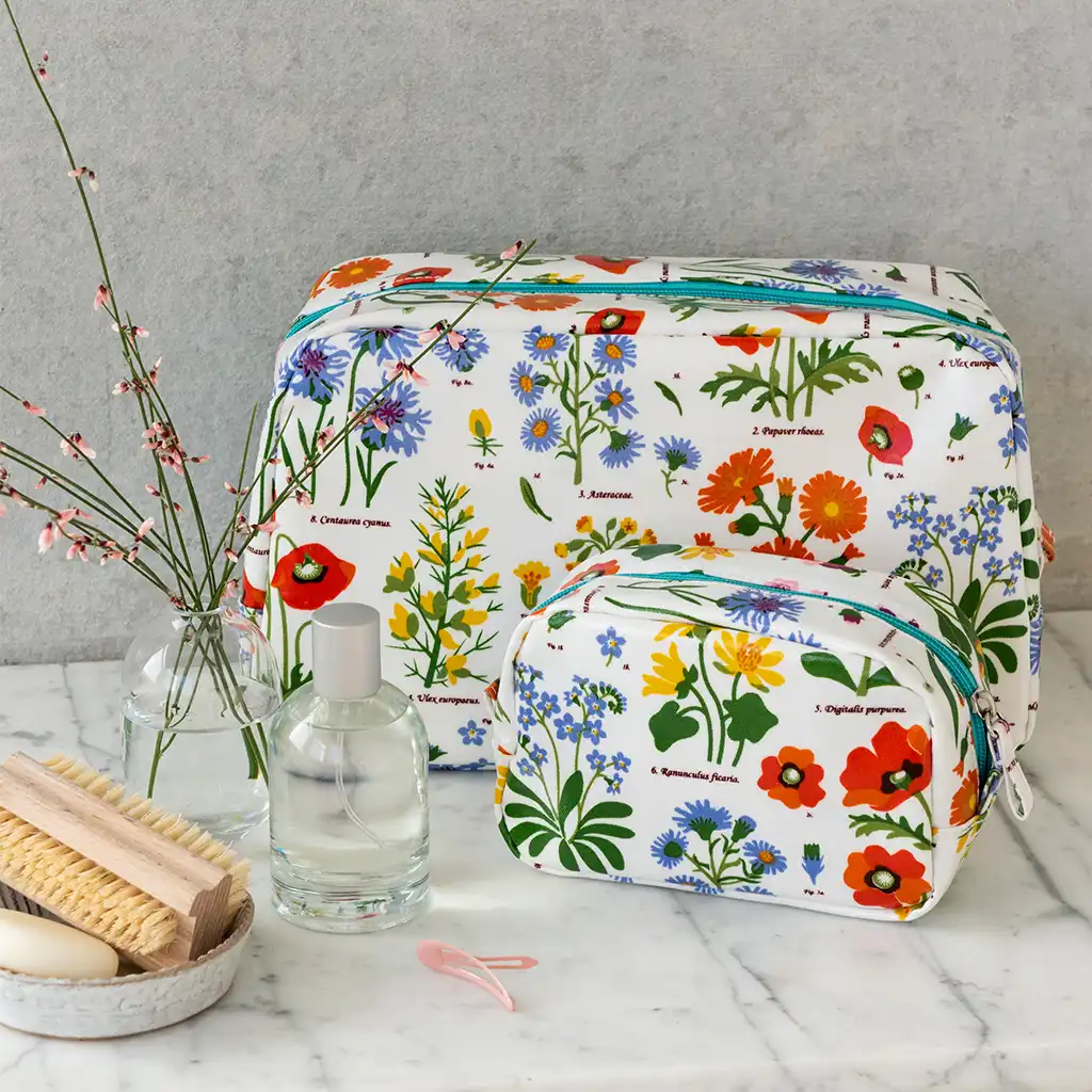 trousse de toilette wild flowers