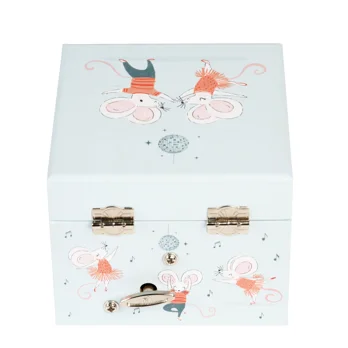 musical jewellery box - mouse ballet musical jewellery box - mouse ballet