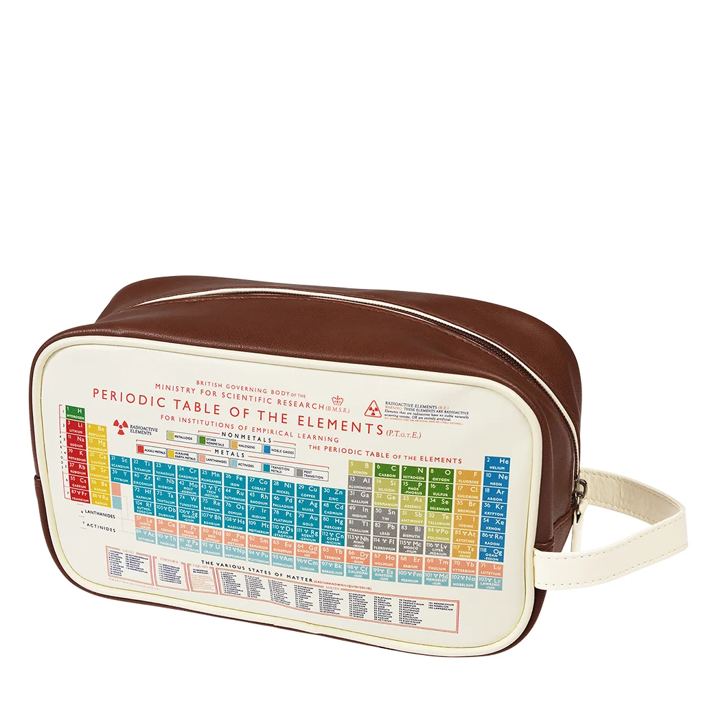 trousse de toilette periodic table