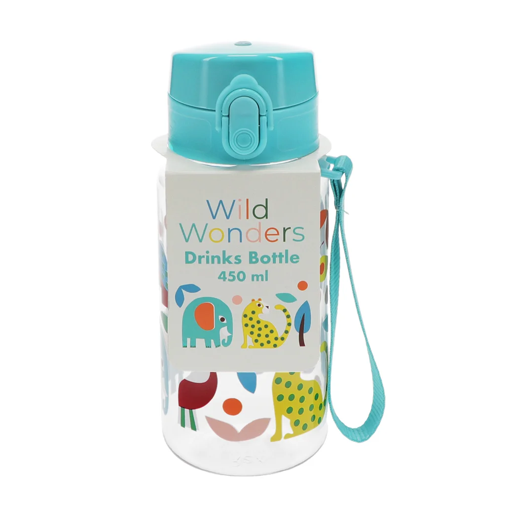 gourde de sport enfant 450ml - wild wonders