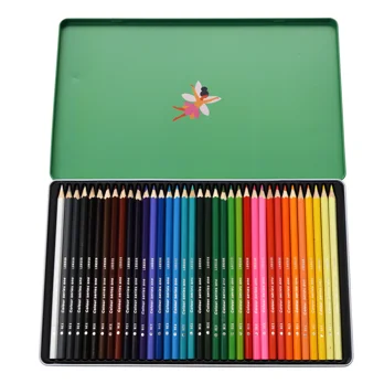 36 colouring pencils in a tin - fairies in the garden 36 colouring pencils in a tin - fairies in the garden