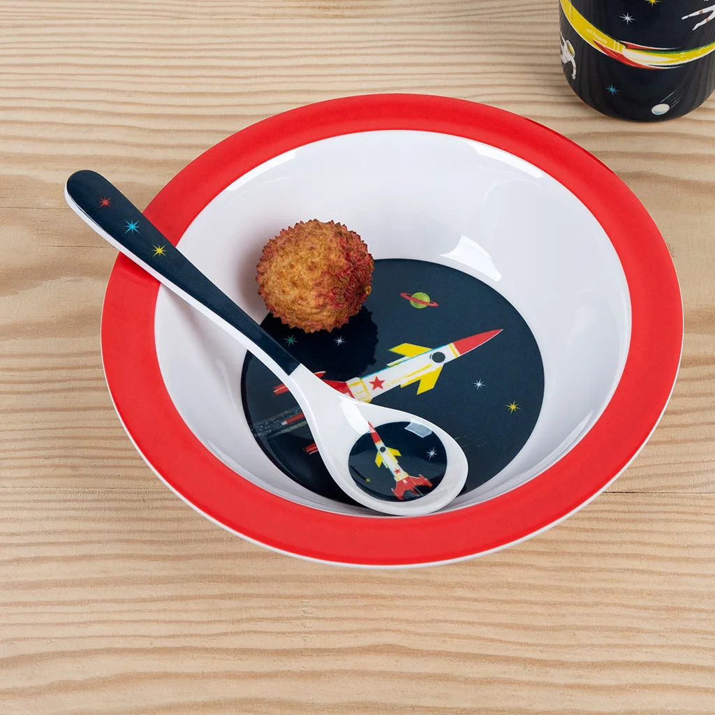 melamine spoon - space age