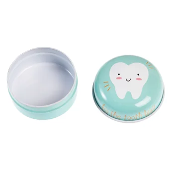 tooth fairy tin - blue tooth fairy tin - blue