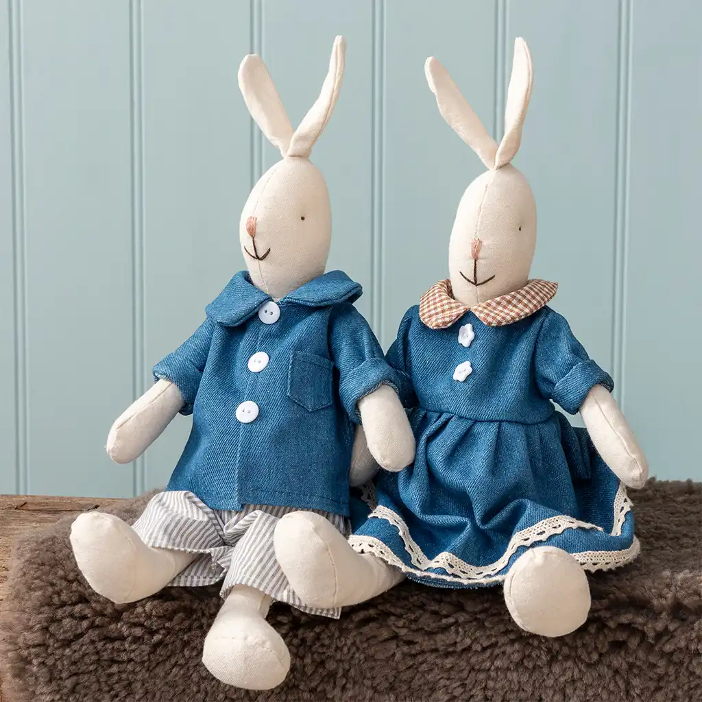 peluche - bertie le lapin