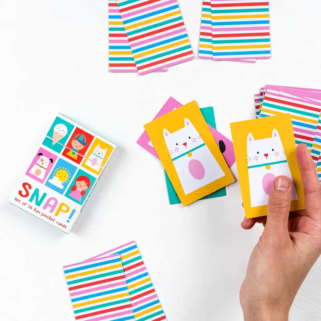 jeu de cartes snap pour enfant