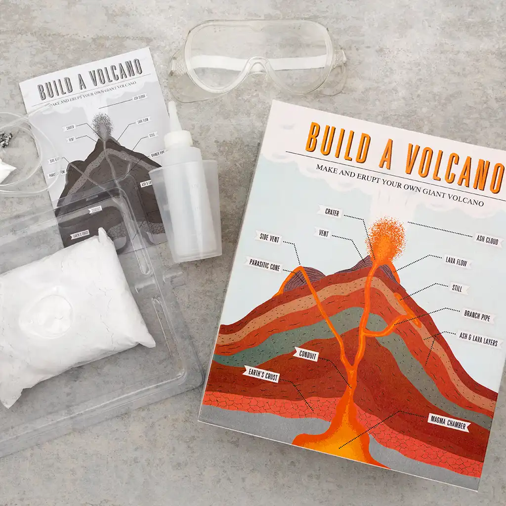 kit construire un volcan