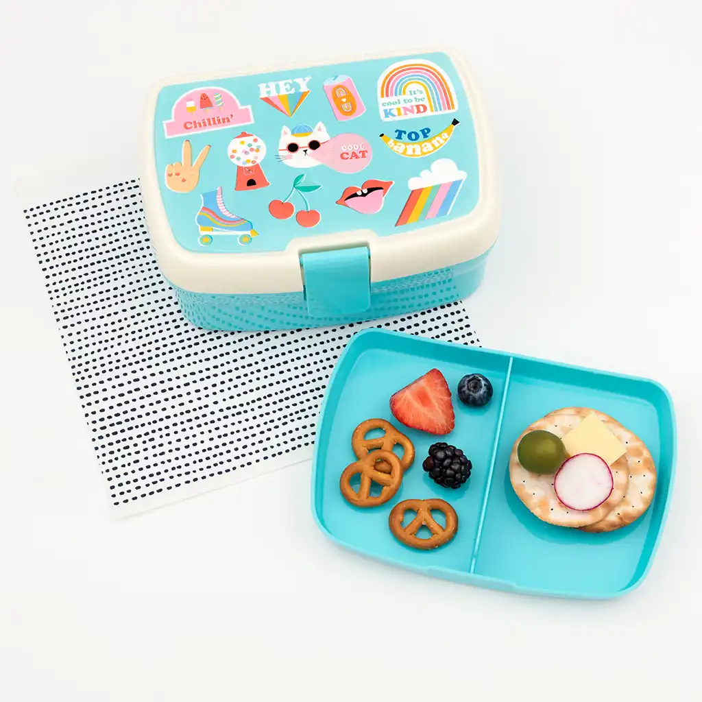 lunchbox mit herausnehmbarem fach top banana