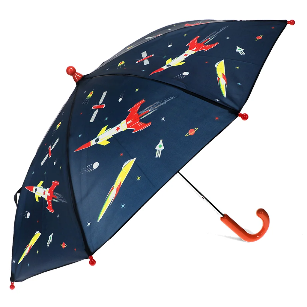 children's push-up umbrella - space age