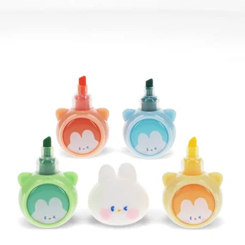 stackable highlighters set - bunny stackable highlighters set - bunny