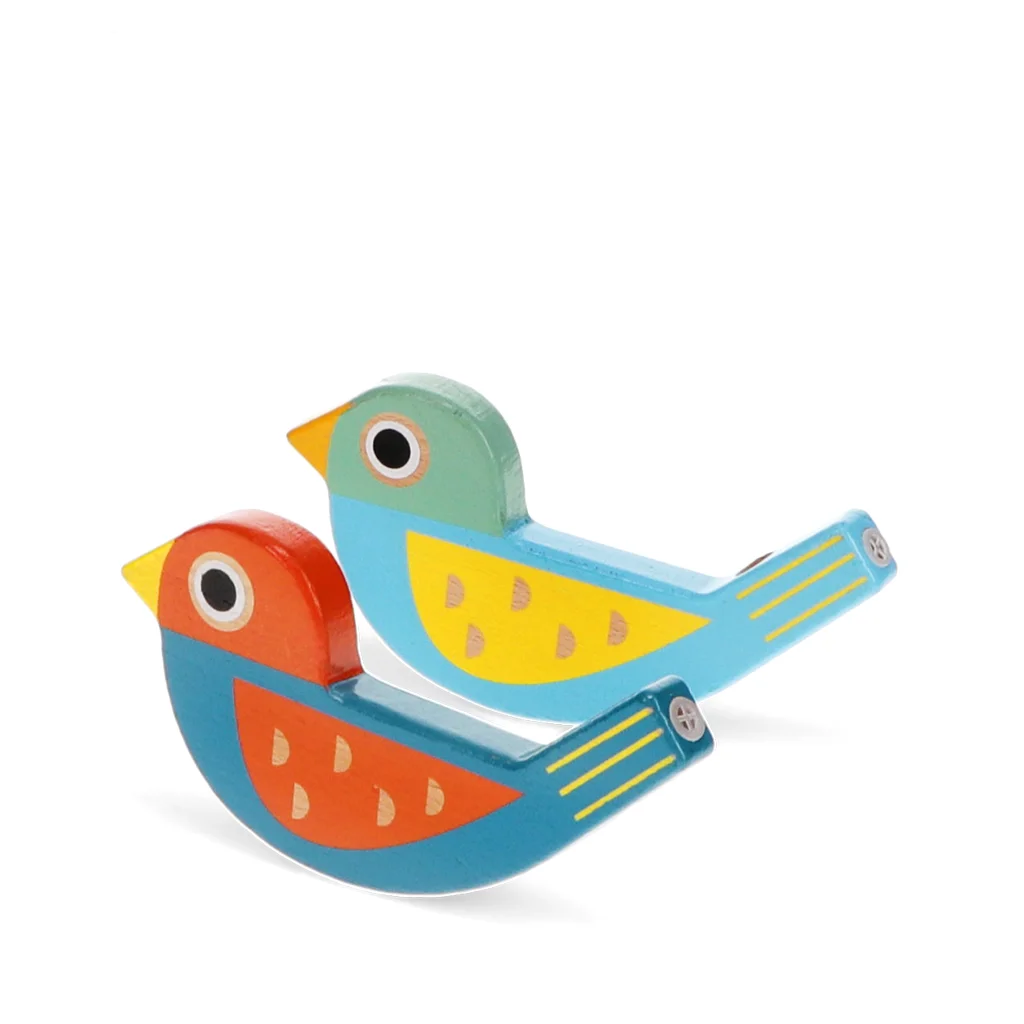 wooden bird whistle - assorted