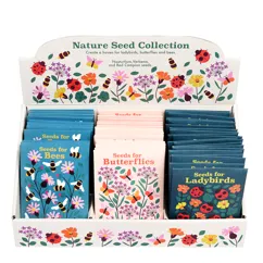 pack of flower seeds - nature collection pack of flower seeds - nature collection
