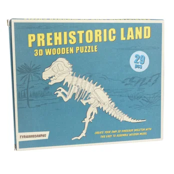 3d wooden puzzle - tyrannosaurus 3d wooden puzzle - tyrannosaurus