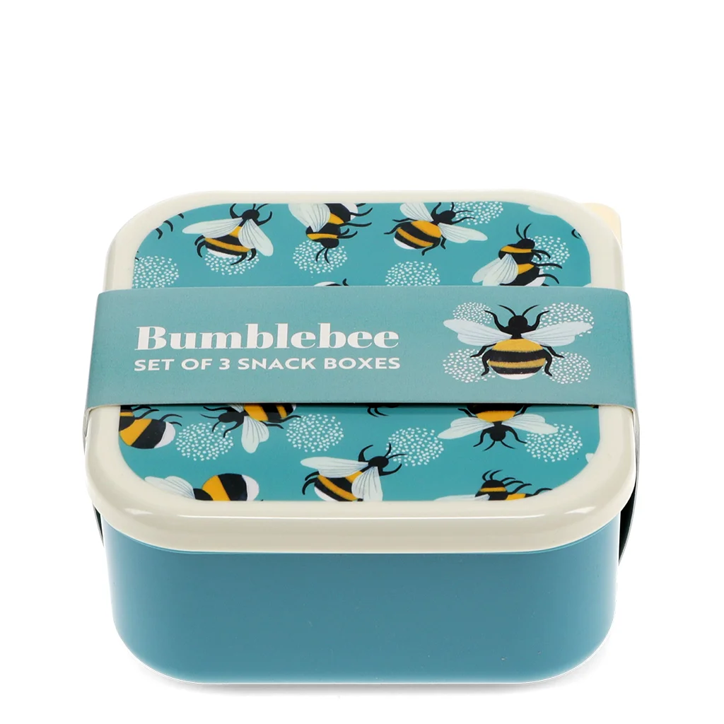 snack boxes (set of 3) - bumblebee