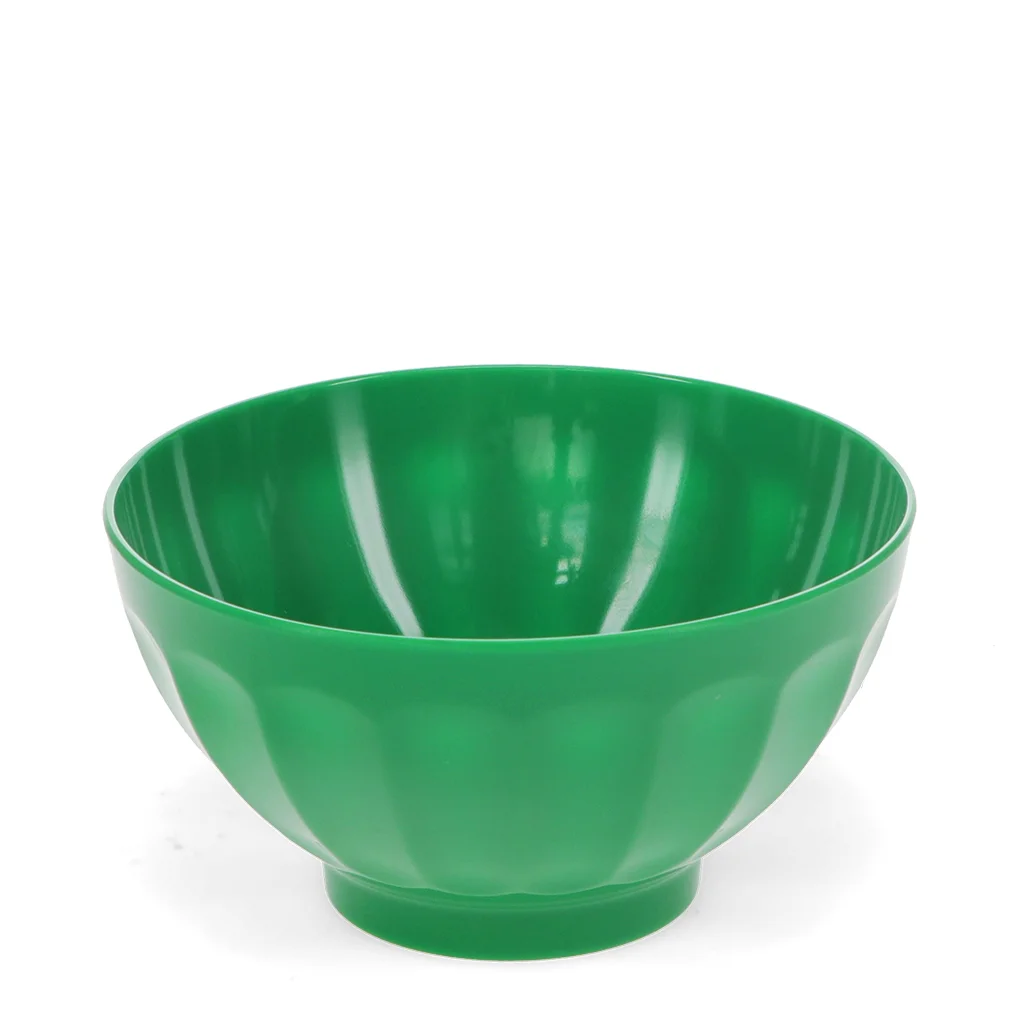 melamine bowl - bright green