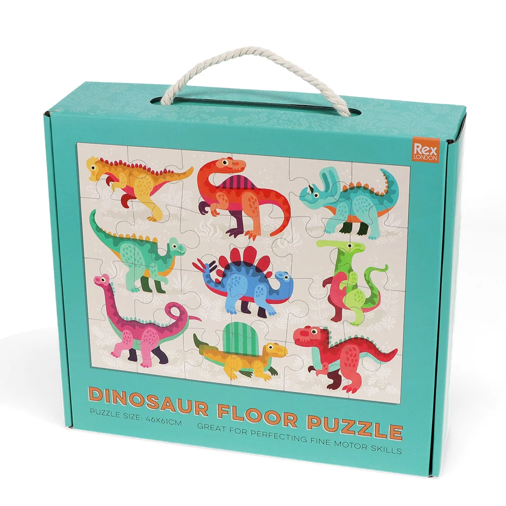 floor puzzle (24 pieces) - baby dinos