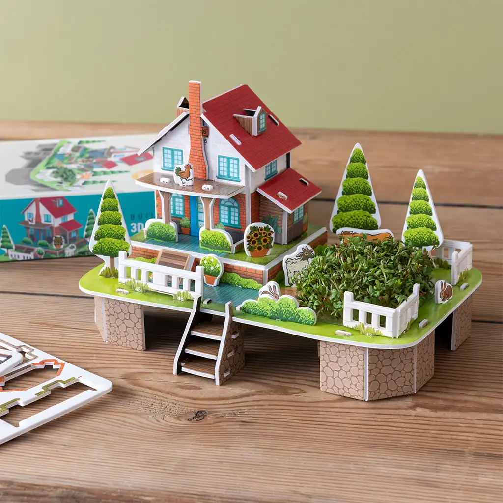 build your own cress garden - small farmhouse