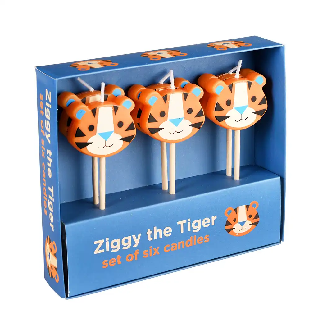 bougies de fête ziggy the tiger