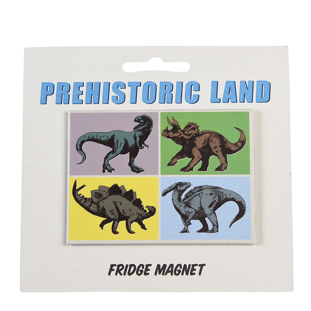 aimant de réfrigérateur prehistoric land