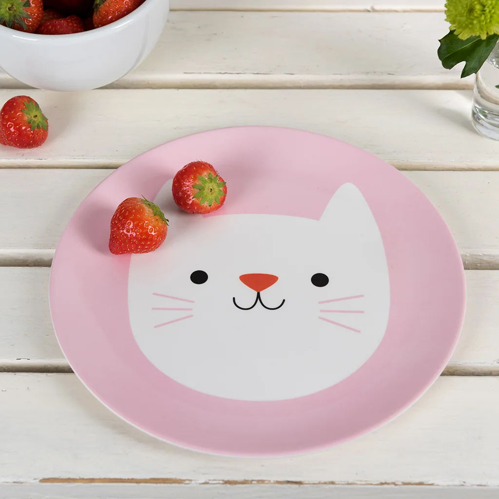 assiette en mélamine cookie the cat