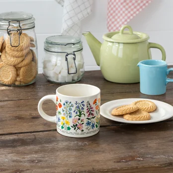 ceramic mug - wild flowers ceramic mug - wild flowers