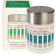 stainless steel food flask - periodic table stainless steel food flask - periodic table
