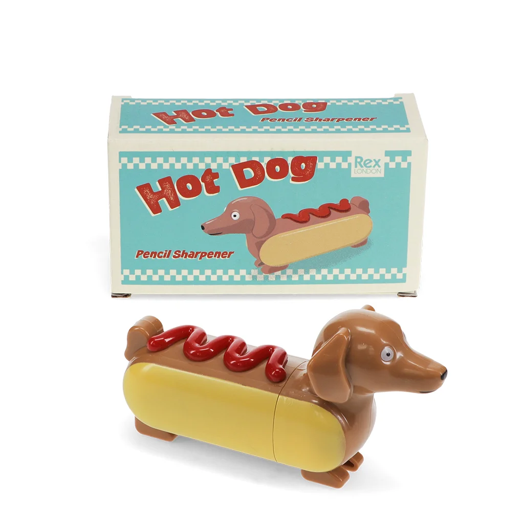 pencil sharpener - hot dog