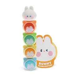 stackable highlighters set - bunny stackable highlighters set - bunny