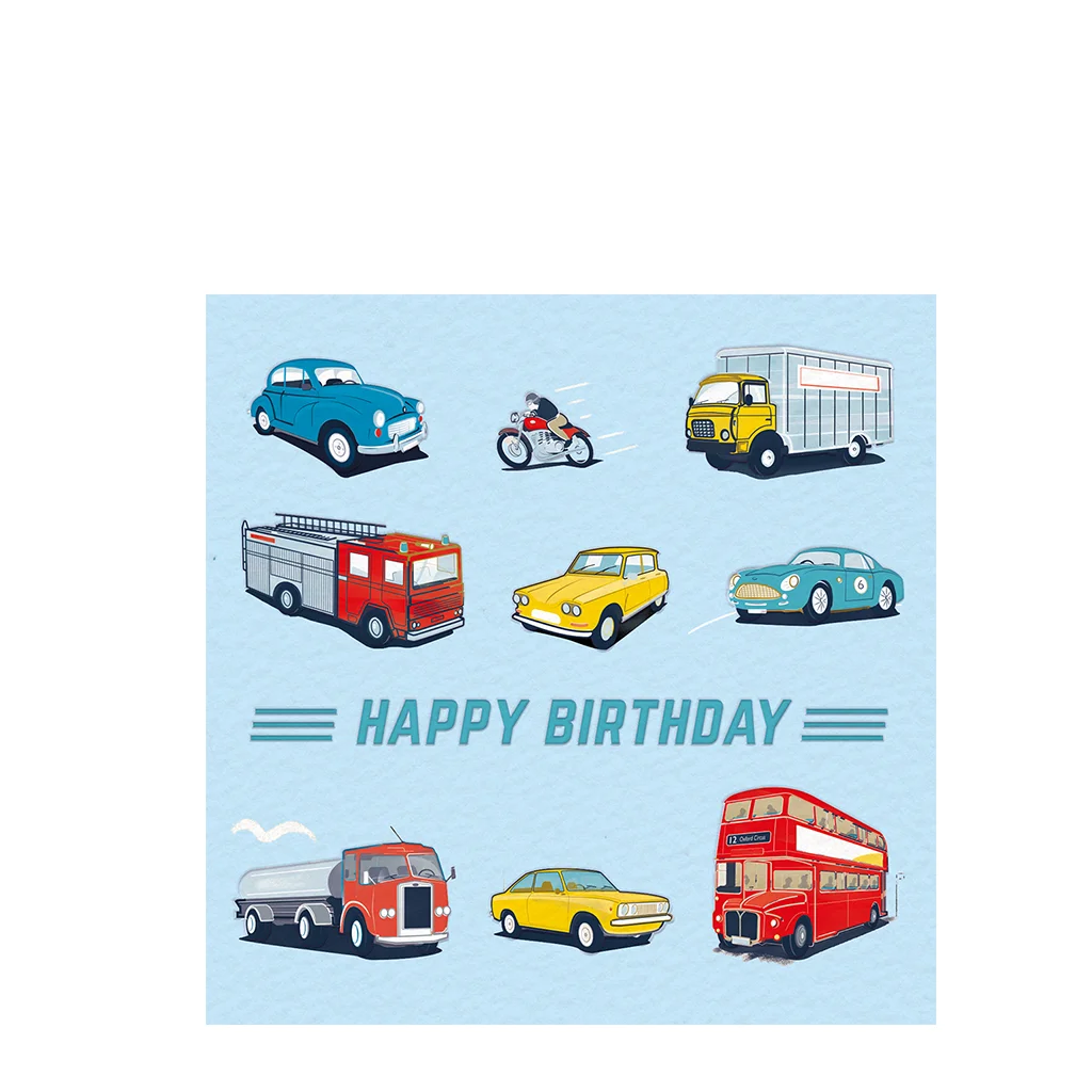 carte d'anniversaire road trip