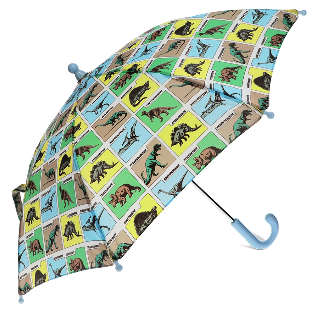 parapluie push-up enfant - terre préhistorique