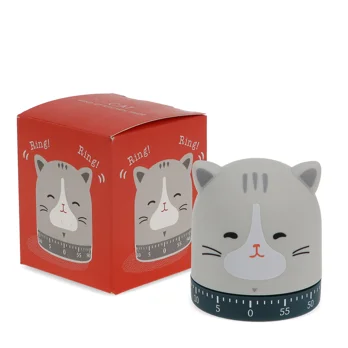 wind-up kitchen timer - cat wind-up kitchen timer - cat
