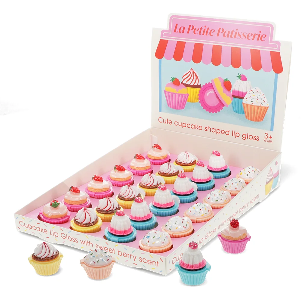 mini-lippenbalsam mit beerenduft (sortiert) - cupcake