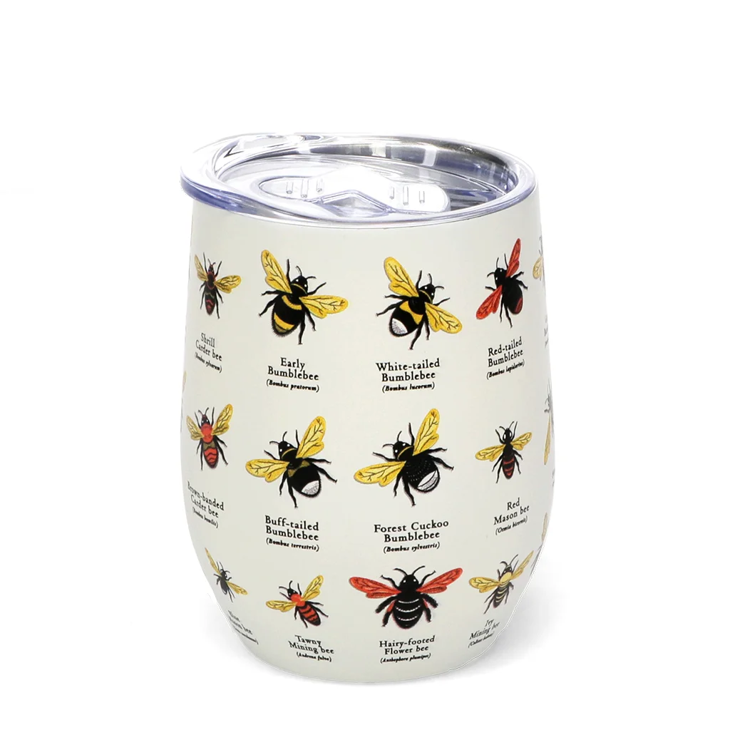 vaso de viaje 350 ml - garden bees