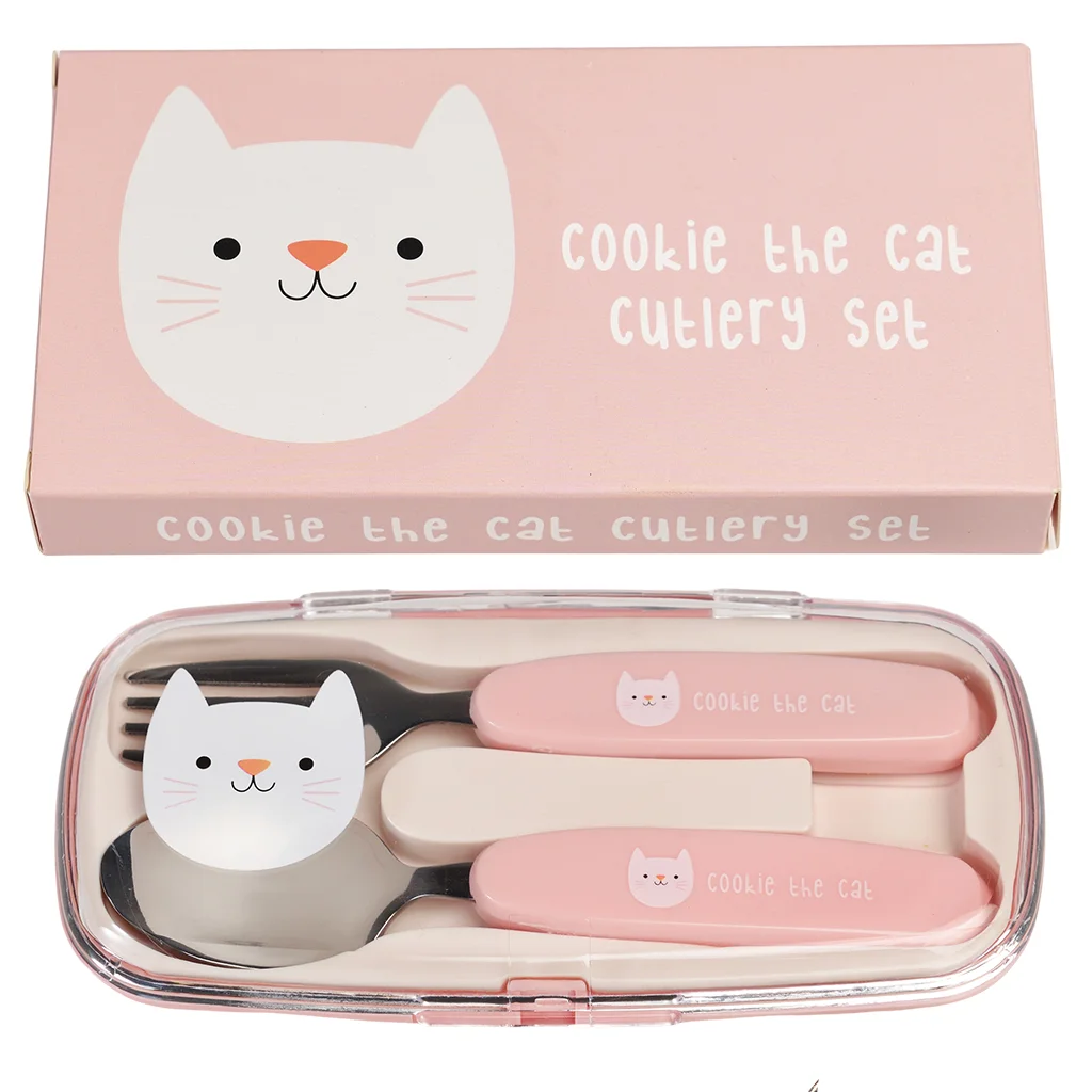 set de couverts cookie the cat